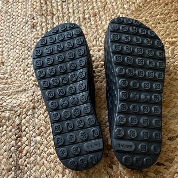 Mens G/Fore Black Slide Sandals - Picture 3 of 3